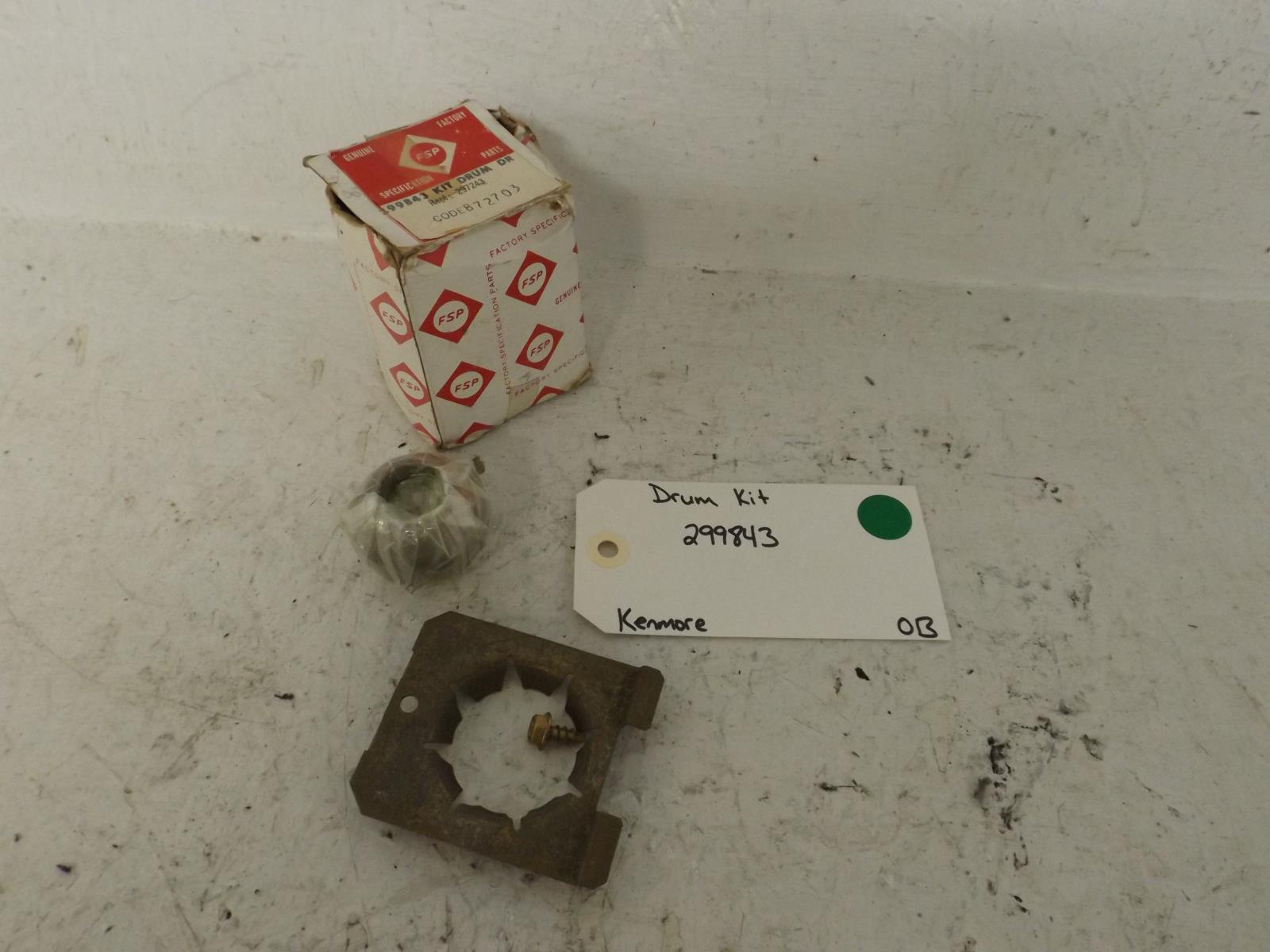 Kenmore Dryer 299843 Drum Kit OB Kenmore Dryer 299843 Drum Kit OB